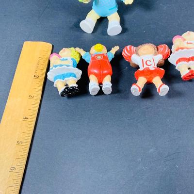 LOT:51: Cabbage Patch and More - 1982 Coleco Cabbage Patch Doll, (4) Cabbage Patch Kids Ceramic Figures, (4) Cabbage Patch Kids Plastic...