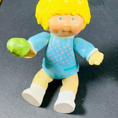 LOT:51: Cabbage Patch and More - 1982 Coleco Cabbage Patch Doll, (4) Cabbage Patch Kids Ceramic Figures, (4) Cabbage Patch Kids Plastic...