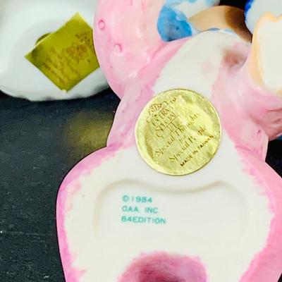 LOT:51: Cabbage Patch and More - 1982 Coleco Cabbage Patch Doll, (4) Cabbage Patch Kids Ceramic Figures, (4) Cabbage Patch Kids Plastic...