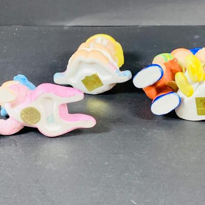 LOT:51: Cabbage Patch and More - 1982 Coleco Cabbage Patch Doll, (4) Cabbage Patch Kids Ceramic Figures, (4) Cabbage Patch Kids Plastic...