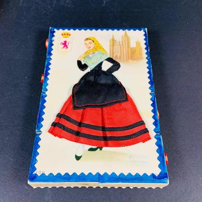 LOT:54: Large Vintage Ashtrays, Cigar Box and Vintage Match Book Cases