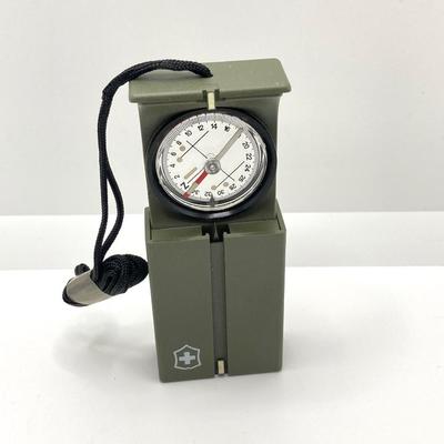 LOT 56: Swiss Army Knife (Victorinox) in Box and Recta Switzerland Compass in Packaging