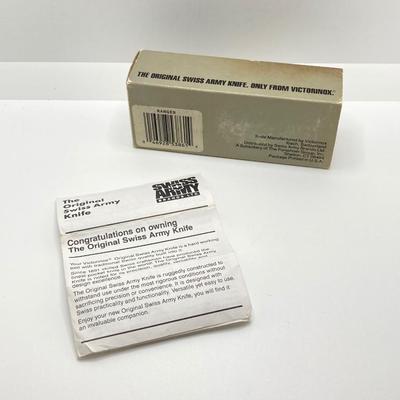 LOT 56: Swiss Army Knife (Victorinox) in Box and Recta Switzerland Compass in Packaging