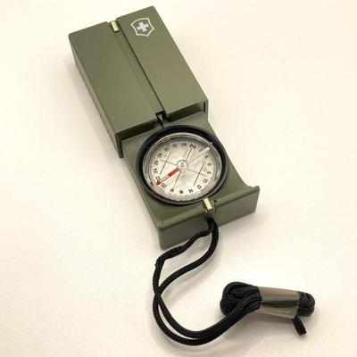 LOT 56: Swiss Army Knife (Victorinox) in Box and Recta Switzerland Compass in Packaging