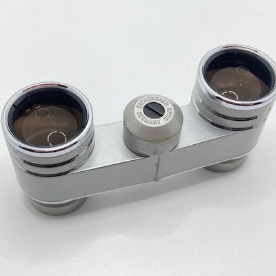 LOT 59: Manon 3,0 x Eschenback Optik Binoculars with Case, Sheffield Knives and Sharp Pocket Knife