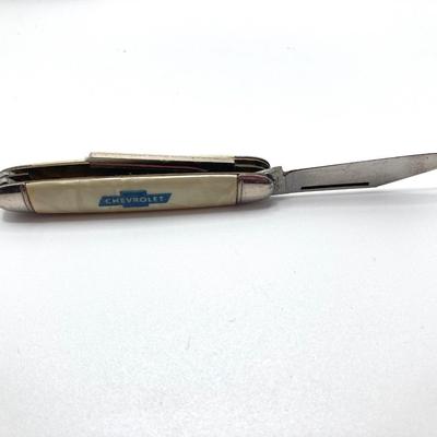 LOT 60: Gerber (Portland Ore USA) P9876S Knife with Sheath and Collection of Vintage Folding Knives (Winchester, Frontier and More)