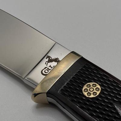 LOT 64: Colt CT223 Knife in Box and Smith & Wesson Homeland Security Knife (First Production Run Designed by Morgan A Taylor) with...