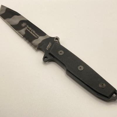 LOT 64: Colt CT223 Knife in Box and Smith & Wesson Homeland Security Knife (First Production Run Designed by Morgan A Taylor) with...