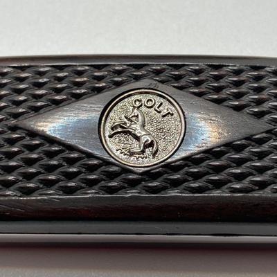 LOT 64: Colt CT223 Knife in Box and Smith & Wesson Homeland Security Knife (First Production Run Designed by Morgan A Taylor) with...