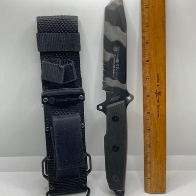 LOT 64: Colt CT223 Knife in Box and Smith & Wesson Homeland Security Knife (First Production Run Designed by Morgan A Taylor) with...