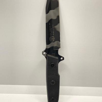 LOT 64: Colt CT223 Knife in Box and Smith & Wesson Homeland Security Knife (First Production Run Designed by Morgan A Taylor) with...