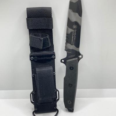 LOT 64: Colt CT223 Knife in Box and Smith & Wesson Homeland Security Knife (First Production Run Designed by Morgan A Taylor) with...