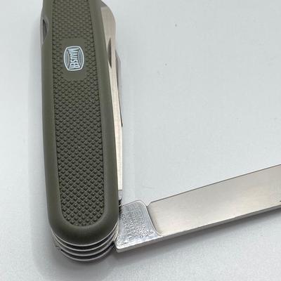 LOT 66: Pair of Army Knives in Original Boxes - Swiss Brand and Mauser