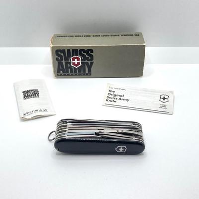 LOT 66: Pair of Army Knives in Original Boxes - Swiss Brand and Mauser