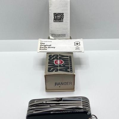 LOT 66: Pair of Army Knives in Original Boxes - Swiss Brand and Mauser