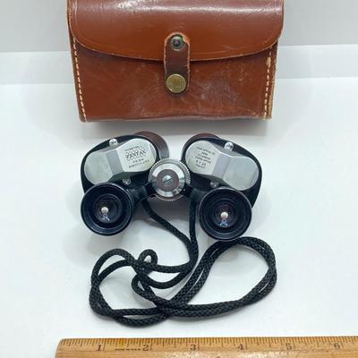LOT 68: Pentax Prism 6 x 25 Binoculars with Case, Hayden Lambson "In Your Dreams" and "The Two Kings" Mugs...