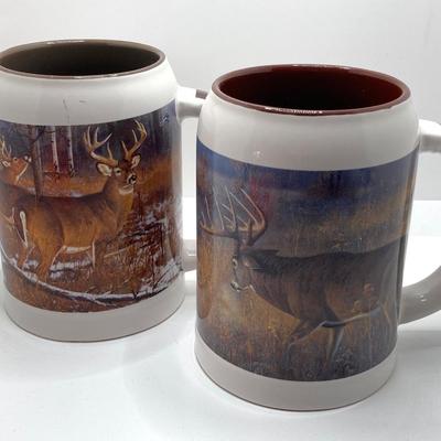 LOT 68: Pentax Prism 6 x 25 Binoculars with Case, Hayden Lambson "In Your Dreams" and "The Two Kings" Mugs...