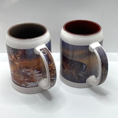 LOT 68: Pentax Prism 6 x 25 Binoculars with Case, Hayden Lambson "In Your Dreams" and "The Two Kings" Mugs...