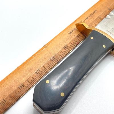 LOT 70: Patrick Henry Bowie Knife and Sheath in Original Box