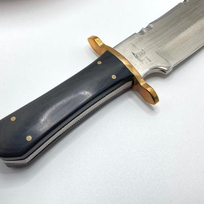 LOT 70: Patrick Henry Bowie Knife and Sheath in Original Box