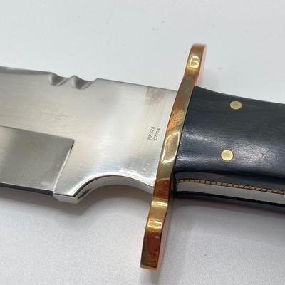 LOT 70: Patrick Henry Bowie Knife and Sheath in Original Box