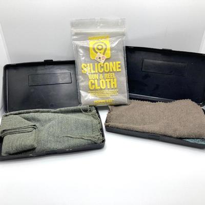 LOT 73: Firearm Care Collection - Cloths, Rods, Patches, Master Locks and More
