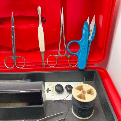 LOT 76: Vintage / Antique C.S. Osborne & Co England Sail Maker's Protector Hand Tool with Toolbox and Contents