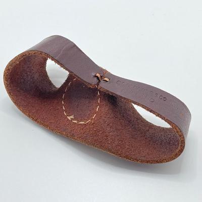 LOT 76: Vintage / Antique C.S. Osborne & Co England Sail Maker's Protector Hand Tool with Toolbox and Contents