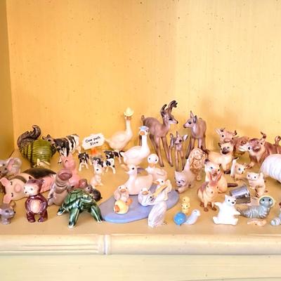 LOT 80: Miniature Animal Figurines