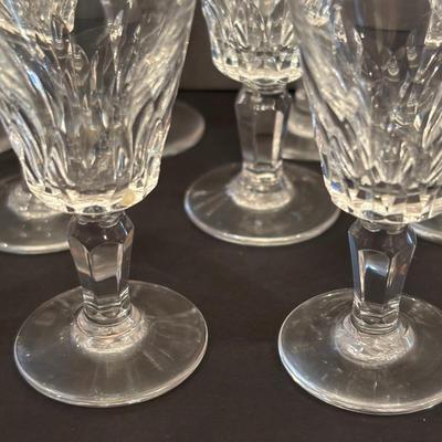 LOT 83: Collection of 11 Baccarat Port Wine/Sherry Glasses