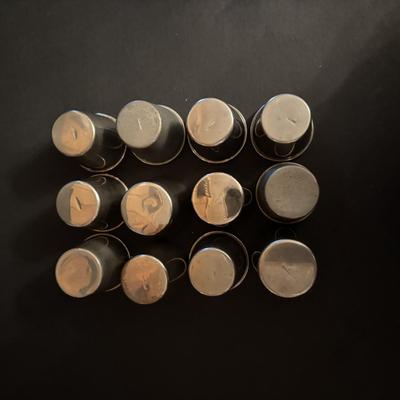 LOT 86: Wade/Staffordshire British Navy Pussers Rum Decanter, Western Germany HB salt Glaze Stein, Vintage Metal Made in Germany Shot...