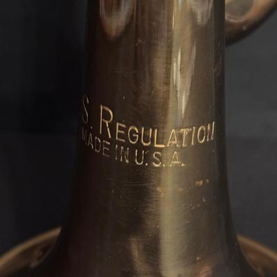 LOT 92: US Regulation, Made in USA Bugle