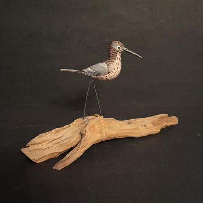 LOT 94: Mario Jason Originals Handmade & Signed Brass Sailboat Sculpture, Casa Fernandez Hand Carved & Painted Bird, Brass Whale...