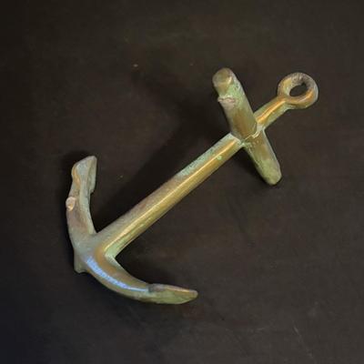 LOT 94: Mario Jason Originals Handmade & Signed Brass Sailboat Sculpture, Casa Fernandez Hand Carved & Painted Bird, Brass Whale...