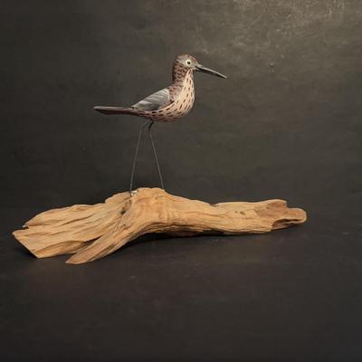 LOT 94: Mario Jason Originals Handmade & Signed Brass Sailboat Sculpture, Casa Fernandez Hand Carved & Painted Bird, Brass Whale...