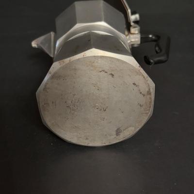 LOT 96: Vintage Primula Express Stovetop Espresso Coffee Maker & Demitasse/Espresso Cups