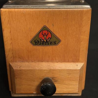 LOT 97: Hogans Keramik, Sweden Stoneware Expresso Mugs & Vintage PeDe Dienes German Coffee Grinder