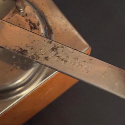 LOT 97: Hogans Keramik, Sweden Stoneware Expresso Mugs & Vintage PeDe Dienes German Coffee Grinder