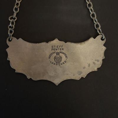 LOT 100: Vintage Janis Collection 24K Plated Spoons, Vintage Liquor Bottle Decanters, Stieff &Limoges Decanter Labels & More