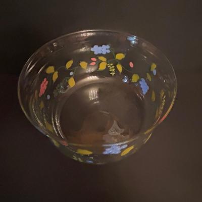 LOT 101: Vintage Dreizack Solingen Bar Tool Kit in Wooden Box, Trident Lobster Set, Godinger Serving Tongs, Hand Painted Crystal Bowl...