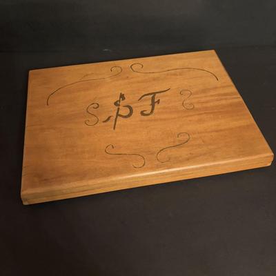 LOT 101: Vintage Dreizack Solingen Bar Tool Kit in Wooden Box, Trident Lobster Set, Godinger Serving Tongs, Hand Painted Crystal Bowl...