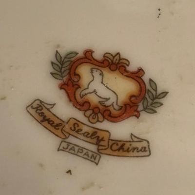 LOT 163: Beautiful Crystal, China & Cut-Glass: Cruet Set, Salt/Pepper Shakers, Toothpick Holders, Vintage Etched Glass & Lead...