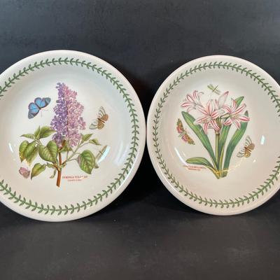 LOT 165: Portmeirion Botanic Garden Canister/Jars (4pcs) Set & Bowls (6pcs)