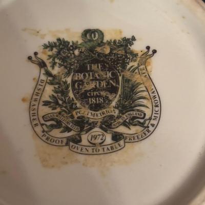 LOT 165: Portmeirion Botanic Garden Canister/Jars (4pcs) Set & Bowls (6pcs)