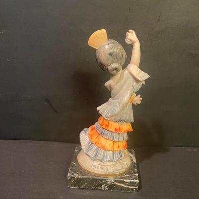 LOT 168: Charming Collection of Dancing & Musical Figurines by Depose of Italy