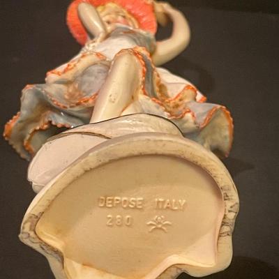 LOT 168: Charming Collection of Dancing & Musical Figurines by Depose of Italy