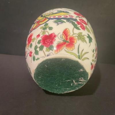 LOT 169: Asian Themed Collection: Ginger Jars, Laughing Buddha Figurine, Miniature Mah Jong Set, Miniature 4 Panel Screen & More