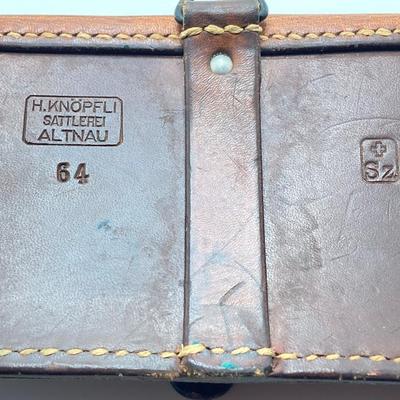 LOT 176: Pair of Leather Firearm Holder / Holster - US Brand and More