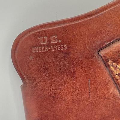 LOT 176: Pair of Leather Firearm Holder / Holster - US Brand and More