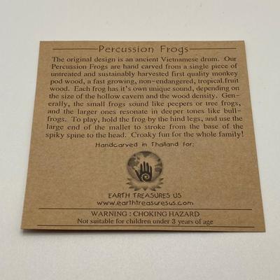 LOT 179: Hand Crafted Collection - The Metropolitan Museum of Art Prehistoric Bison Art, Fish Fossil, Percussion Frog, Carved Wood Decor...